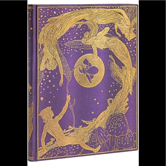 Paperblanks Violet Fairy (Lang’s Fairy Books) Hardcover Journal, ULTRA Size - Picture 1 of 10